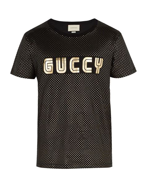 gucci star print shirt|gucci jersey t shirt.